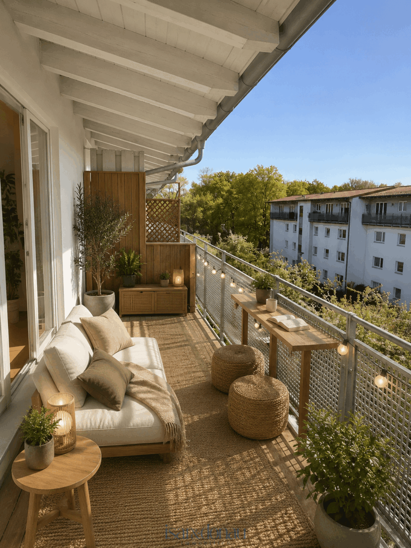KI-Visualisierung Balkon